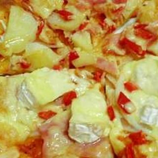 ジャガマヨ＆カマンベールチーズの二種手作りピザ